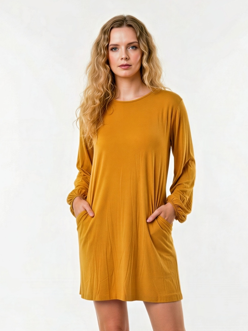 Mabelinda Cozy Flow Pocket Dress